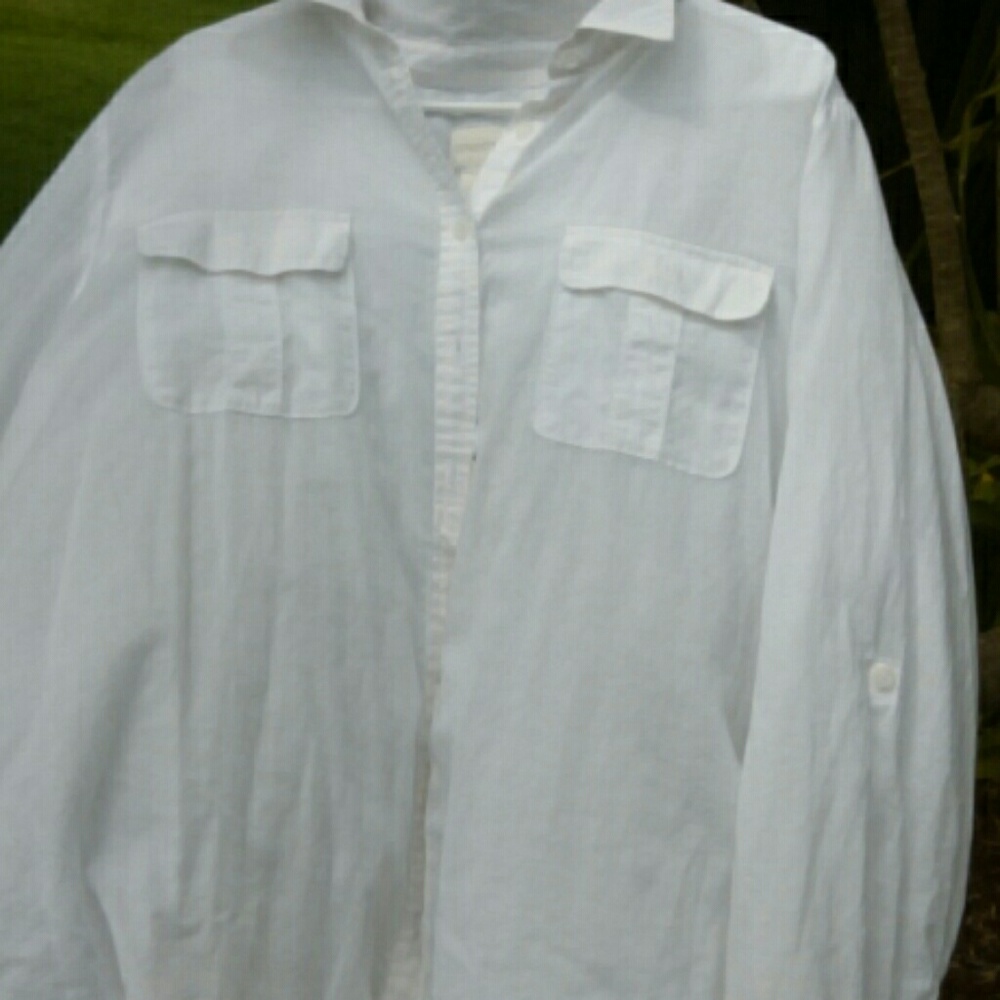 Blouse white long sleeve Chico